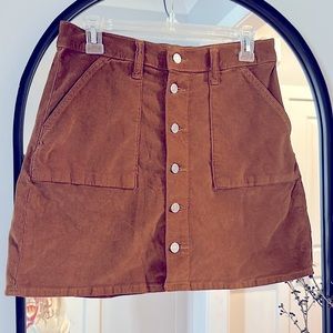 LUCKY BRAND corduroy skirt